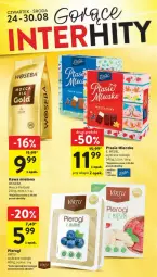 Gazetka promocyjna Intermarche - Gazetka - ważna od 30.08 do 30.08.2023 - strona 34 - produkty: Pierogi, Kawa mielona, Kawa, Virtu, Mleczko, Ptasie mleczko, Mocca Fix Gold, E. Wedel, Woseba