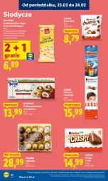 Gazetka promocyjna Lidl - Oferta ważna od 23.02 do 25.02 - Gazetka - ważna od 25.02 do 25.02.2026 - strona 34 - produkty: Gra, Kinder Bueno, Praliny, Czekolada, Ferrero, Kinder