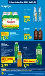 Gazetka promocyjna Lidl - Oferta ważna od 23.02 do 25.02 - Gazetka - ważna od 25.02 do 25.02.2026 - strona 36 - produkty: Mus, Gin, Kawa, Napoje, Muszynianka, Syrop, Woda mineralna, Kubuś, Pokémon, Woda, Mango, Napój, Magnez
