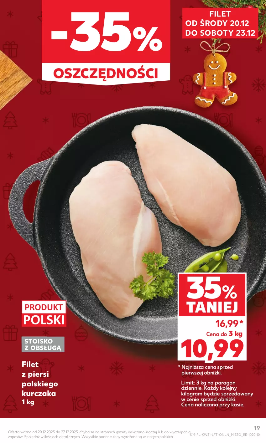 Gazetka promocyjna Kaufland - Gazetka tygodnia - ważna 20.12 do 27.12.2023 - strona 19 - produkty: Gra, Kurczak, Olej