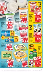 Gazetka promocyjna Kaufland - Gazetka tygodnia - Gazetka - ważna od 27.12 do 27.12.2023 - strona 57 - produkty: Jogurt naturalny, Gra, Danone, Jogurt owocowy, Piątnica, Jogurt, Actimel, Activia, Margaryna, Danio, Mleczna kanapka, Masło, Napój, Jogurt pitny, Kinder