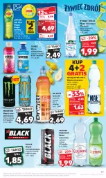 Gazetka promocyjna Kaufland - Gazetka tygodnia - Gazetka - ważna od 27.12 do 27.12.2023 - strona 69 - produkty: Nałęczowianka, Mus, Gra, Ice tea, Lack, Tonik, Lipton, Szyna, Oshee, Woda mineralna, Napój niegazowany, Woda, Napój