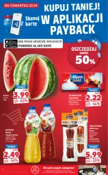 Gazetka promocyjna Kaufland - OFERTA TYGODNIA - Gazetka - ważna od 27.04 do 27.04.2021 - strona 4 - produkty: Piec, BIC, Tarczyński, Czekolada, Kabanos, Napój niegazowany, Arbuz, Napój, Hortex