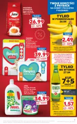 Gazetka promocyjna Kaufland - OFERTA TYGODNIA - Gazetka - ważna od 27.04 do 27.04.2021 - strona 5 - produkty: Piwa, Piwo, Płyn do prania, Banany, Gra, Pampers, Kawa ziarnista, Pieluchy, Majtki, Kawa, Piwo jasne, Pieluchomajtki, Ariel, Waga, Segafredo