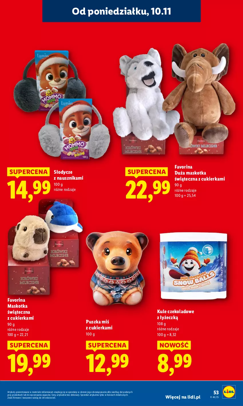 Gazetka promocyjna Lidl - GAZETKA - ważna 10.11 do 12.11.2025 - strona 53 - produkty: Cukier, Fa