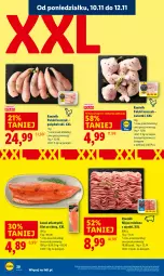 Gazetka promocyjna Lidl - GAZETKA - Gazetka - ważna od 12.11 do 12.11.2025 - strona 20 - produkty: Kurczak, Mięso mielone z szynki, Mięso mielone, Mięso