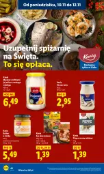 Gazetka promocyjna Lidl - GAZETKA - Gazetka - ważna od 12.11 do 12.11.2025 - strona 44 - produkty: Piec, Chrzan, Majonez, Sos, Bulion, Lion, Pieprz, Sos pieczeniowy
