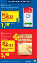 Gazetka promocyjna Lidl - GAZETKA - Gazetka - ważna od 12.11 do 12.11.2025 - strona 7 - produkty: Pilos, Gouda, Mleko