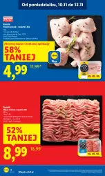 Gazetka promocyjna Lidl - GAZETKA - Gazetka - ważna od 12.11 do 12.11.2025 - strona 8 - produkty: Kurczak, Mięso mielone z szynki, Mięso mielone, Mięso