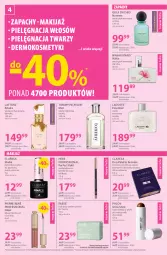 Gazetka promocyjna Hebe - Gazetka - Gazetka - ważna od 17.04 do 17.04.2026 - strona 4 - produkty: Woda perfumowana, Makijaż, Palette, Pielęgnacja włosów, Ryż, Por, Błyszczyk do ust, Perfum, PAESE, Lack, Lacoste, Kredka, Woda toaletowa, Puder, Pierre René, Paleta, Lakier do paznokci, Bronzer, Woda, Lakier, Fa