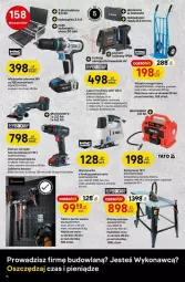 Gazetka promocyjna Castorama - Gazetka - ważna od 08.10 do 08.10.2024 - strona 6 - produkty: Ser, Por, Mop, Pilarka stołowa, Szlifierka kątowa, Wiertarkowkrętarka, Tran, Wyrzynarka, Warka, Tarka, Wkręt, Sport, EPEE, Wózek, Wkrętarka, Wózek transportowy, Szlifierka, Laser krzyżowy, Zestaw narzędzi, Kompresor, Akumulator