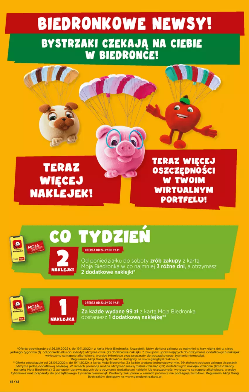 Gazetka promocyjna Biedronka - W tym tygodniu - ważna 06.10 do 12.10.2022 - strona 42 - produkty: Klej, Napoje, Rama