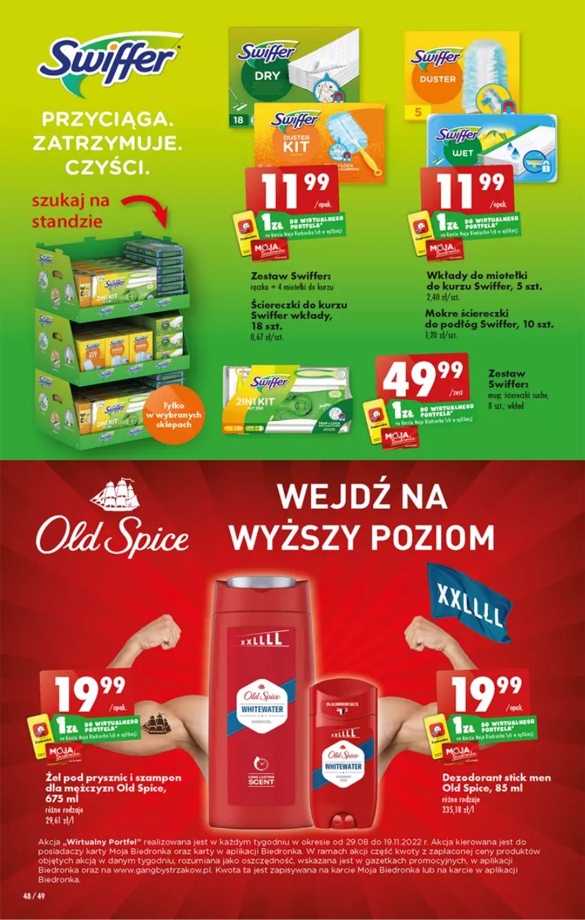 Gazetka promocyjna Biedronka - W tym tygodniu - ważna 06.10 do 12.10.2022 - strona 48 - produkty: Cif, Dezodorant, Lanki, Old Spice, Por, Rama, Solan, Szampon