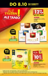 Gazetka promocyjna Biedronka - W tym tygodniu - Gazetka - ważna od 12.10 do 12.10.2022 - strona 16 - produkty: Sok, Kret, Herbata czarna, , Lipton, Herbata, Merci, Fa