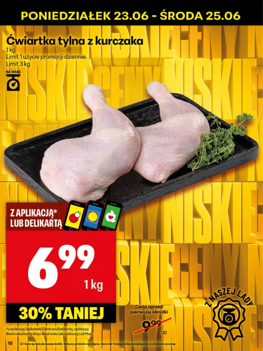 Gazetka promocyjna Delikatesy Centrum - Franczyza DC26 Poniedziałek - ważna 23.06 do 29.06.2025 - strona 10 - produkty: Kurczak
