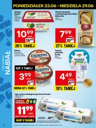 Gazetka promocyjna Delikatesy Centrum - Franczyza DC26 Poniedziałek - Gazetka - ważna od 29.06 do 29.06.2025 - strona 16 - produkty: Twaróg, Jaja, Mlekovita, Optima, Delma, Mleko