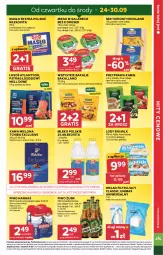 Gazetka promocyjna Stokrotka - Market - Gazetka - ważna od 30.09 do 30.09.2026 - strona 3 - produkty: Piwa, Piwo, Ser topiony, Tchibo, Torebka, Warzywa, Top, Sos, Ser, Gra, Mięso w galarecie, Big Milk, Kawa mielona, Kawa, Mlekovita, Lody, Optima, Algida, Hochland, Pstrąg, Wkład filtrujący, Owoce, Gala, Kamis, Harnaś, Masło, Mięso, Bakalland, Pstrąg łososiowy, Mleko, LG