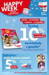 Gazetka promocyjna Auchan - Magia Świąt Supermarkety - Gazetka - ważna od 15.12 do 15.12.2021 - strona 11 - produkty: Papier
