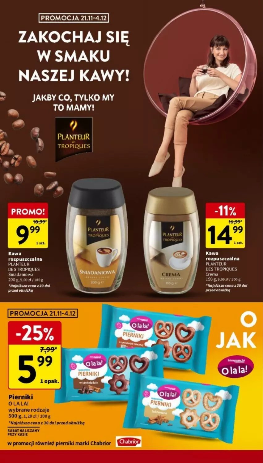 Gazetka promocyjna Intermarche - ważna 21.11 do 27.11.2024 - strona 19 - produkty: Danio, Kawa, Kawa rozpuszczalna, Koc