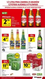 Gazetka promocyjna Intermarche - Gazetka - ważna od 27.11 do 27.11.2024 - strona 27 - produkty: Piwa, Piwo, BIC, Namysłów, Tyskie, Warka, Captain Jack