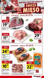 Gazetka promocyjna Intermarche - Gazetka - ważna od 27.11 do 27.11.2024 - strona 5 - produkty: Kurczak, Top, Por, Szynka, Piekarnik, Mięso wieprzowe, Mięso