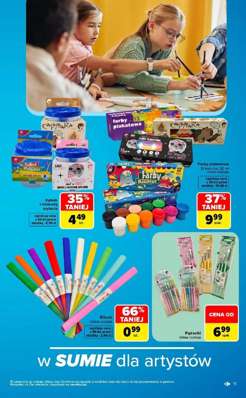 Gazetka promocyjna Carrefour - Gazetka Market SZKOŁA nowy sezon - ważna 10.08 do 12.09.2026 - strona 11 - produkty: Fa, Kubek