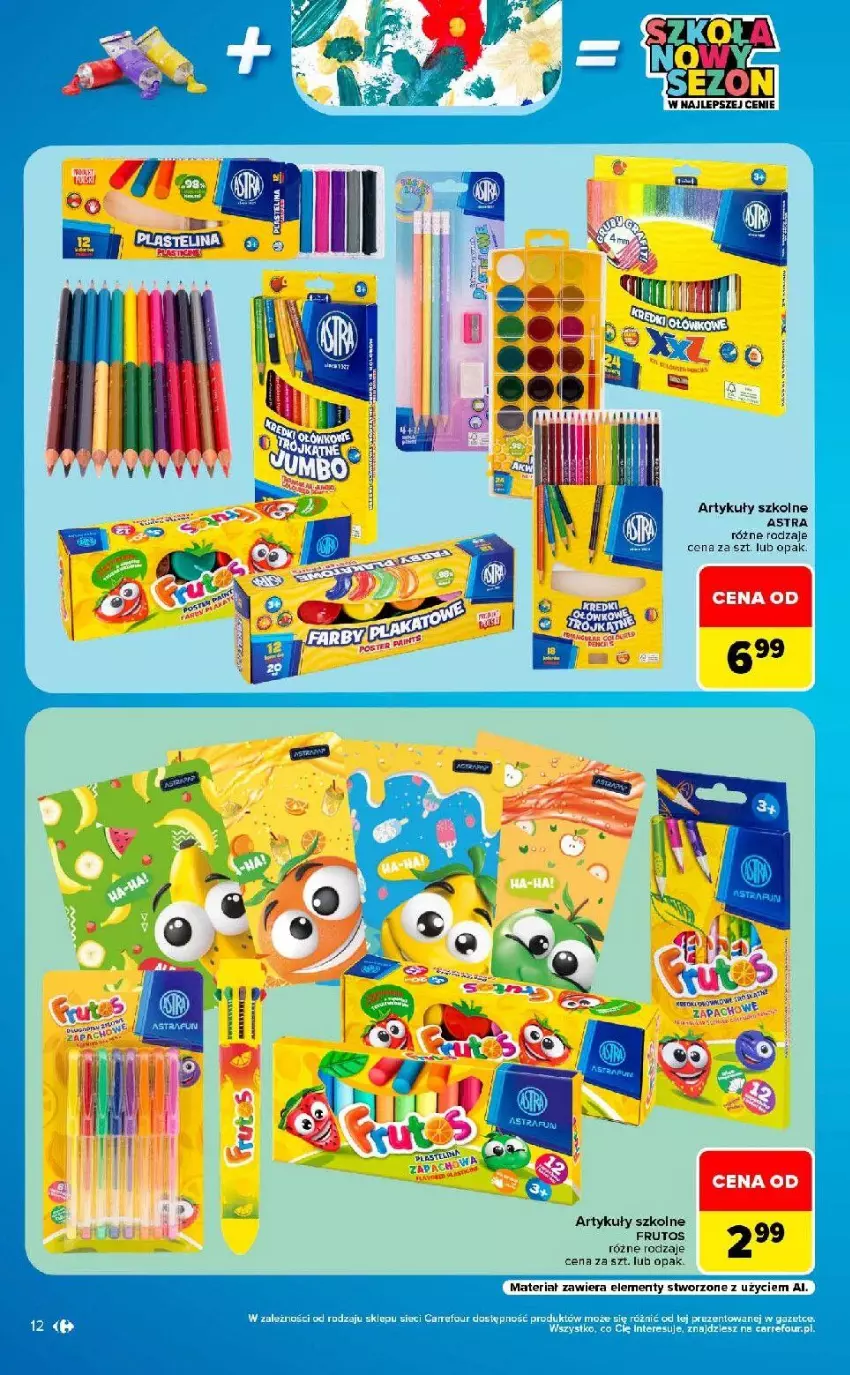 Gazetka promocyjna Carrefour - Gazetka Market SZKOŁA nowy sezon - ważna 10.08 do 12.09.2026 - strona 12 - produkty: Por