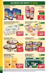 Gazetka promocyjna Stokrotka - Supermarket - Gazetka - ważna od 20.08 do 20.08.2025 - strona 2 - produkty: Tchibo, Lubella, Sałatka, Krakus, Warzywa, Ser, Gra, Papier, Bell, Kiełbasa krakowska, Jaja, Pastella, Kawa mielona, Kawa, Papier toaletowy, Lody, Sałat, Mąka, Owoce, Bella, Kiełbasa, Olewnik, Jaja z wolnego wybiegu, Mięso, Lisner, Fa