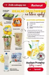 Gazetka promocyjna Auchan - Gazetka - ważna od 03.07 do 03.07.2024 - strona 29 - produkty: Sok, Cukier, Cytryny, Stek, Limonka, Szklanka, Woda mineralna, Woda, Napój