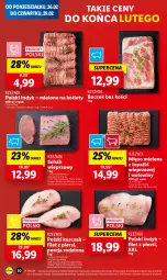 Gazetka promocyjna Lidl - GAZETKA - Gazetka - ważna od 28.02 do 28.02.2024 - strona 32 - produkty: Kurczak, Mięso mielone, Mięso mielone z łopatki wieprzowej, Por, Gra, Schab wieprzowy, Kotlet, Boczek, Olej, Mięso