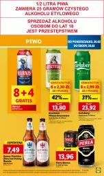 Gazetka promocyjna Lidl - GAZETKA - Gazetka - ważna od 28.02 do 28.02.2024 - strona 49 - produkty: Piwo, Gra, Kasztelan, Perła, Carlsberg, Harnaś