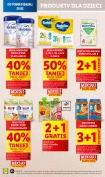 Gazetka promocyjna Lidl - GAZETKA - Gazetka - ważna od 28.02 do 28.02.2024 - strona 56 - produkty: HiPP, Ser, Mus, Gra, Gerber, BoboVita, Bebiko, Dzieci, Kubuś, Deser, BEBILON