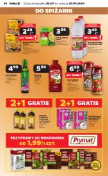 Gazetka promocyjna Netto - Od Poniedziałku - Gazetka - ważna od 27.07 do 27.07.2024 - strona 14 - produkty: Ketchup, Makaron, Kujawski, Sos, Ryż, Gra, Winiary, Przyprawy, Pudliszki, Olej, Ocet, Knorr