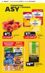Gazetka promocyjna Netto - Od Poniedziałku - Gazetka - ważna od 27.07 do 27.07.2024 - strona 4 - produkty: Ser, Kawa ziarnista, Parówki, Dallmayr, Kawa