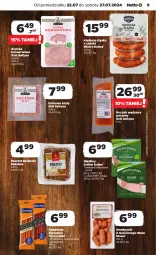 Gazetka promocyjna Netto - Od Poniedziałku - Gazetka - ważna od 27.07 do 27.07.2024 - strona 9 - produkty: Sok, Ser, Sokołów, Kiełbasa krakowska, Pasztet, Stół, Kosz, Salceson, Szynka konserwowa, Szynka, Tarczyński, Boczek, Kabanos, Kiełbasa, Kiełbasa śląska