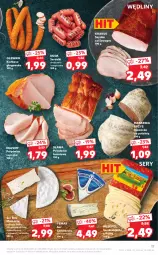 Gazetka promocyjna Kaufland - OFERTA TYGODNIA - Gazetka - ważna od 02.03 do 02.03.2022 - strona 17 - produkty: Polędwica, Krakus, Sos, Ser, Gra, Królewski, Brie, Serdelki, Duda, Szynka, Kiełbasa głogowska, Kaszanka, Aksam, Kasza, Kiełbasa, Olewnik