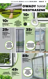 Gazetka promocyjna Netto - Od Czwartku Przemysłowa - Gazetka - ważna od 30.04 do 30.04.2024 - strona 5 - produkty: Rama, Siatka, Drzwi, Okno