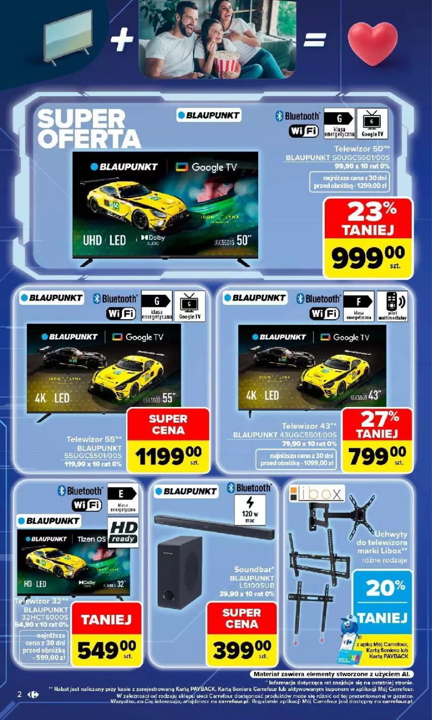 Gazetka promocyjna Carrefour - Gazetka Carrefour w SUMIE multimedia dla każdego - ważna 17.08 do 05.09.2026 - strona 2 - produkty: Fa