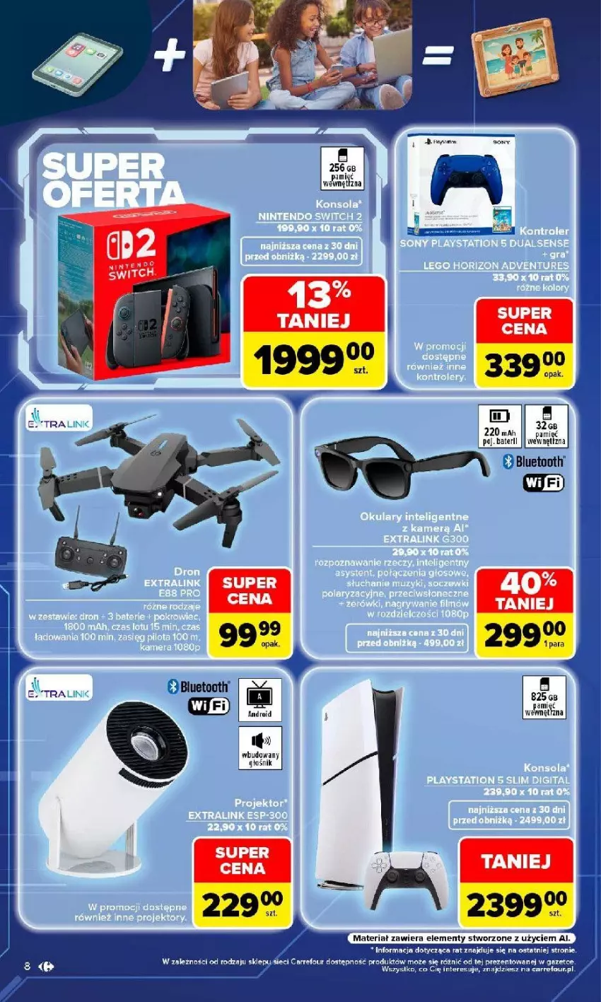Gazetka promocyjna Carrefour - Gazetka Carrefour w SUMIE multimedia dla każdego - ważna 17.08 do 05.09.2026 - strona 8