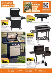 Gazetka promocyjna Obi - Gazetka OBI - Gazetka - ważna od 25.04 do 25.04.2023 - strona 4 - produkty: Palenisko, Termometr, Kret, Półka, Grill, Grill gazowy, Pokrywa, Lakier