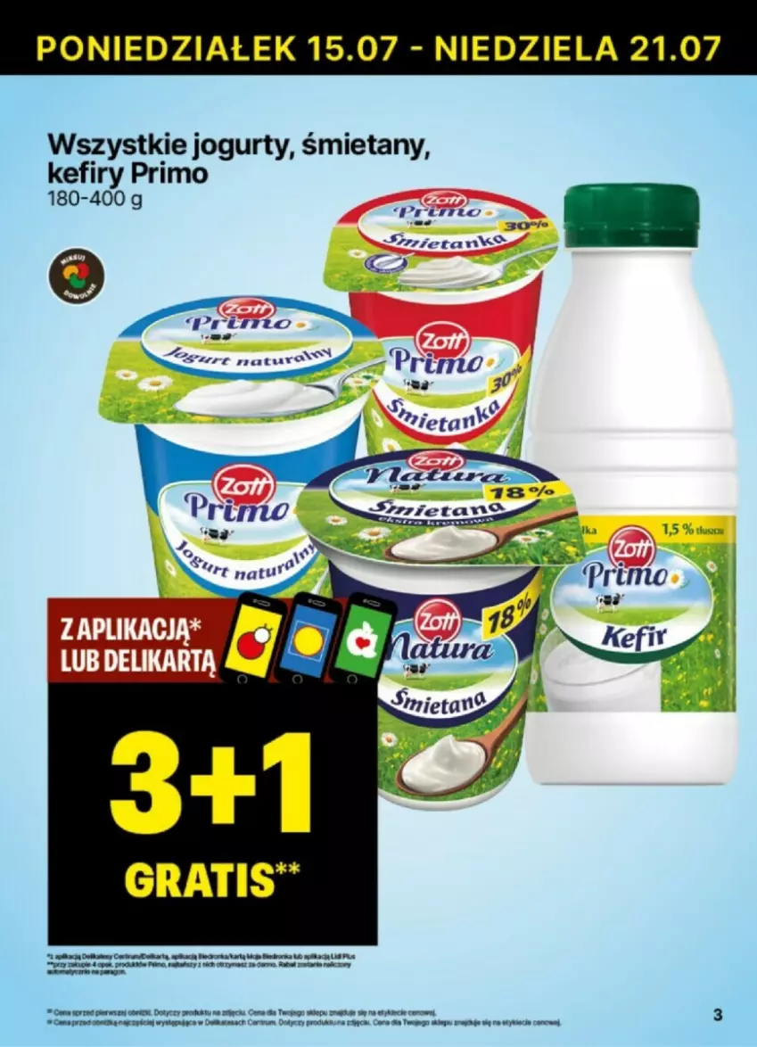 Gazetka promocyjna Delikatesy Centrum - ważna 15.07 do 21.07.2024 - strona 23 - produkty: Feta, Gra, Jogurt, Kefir