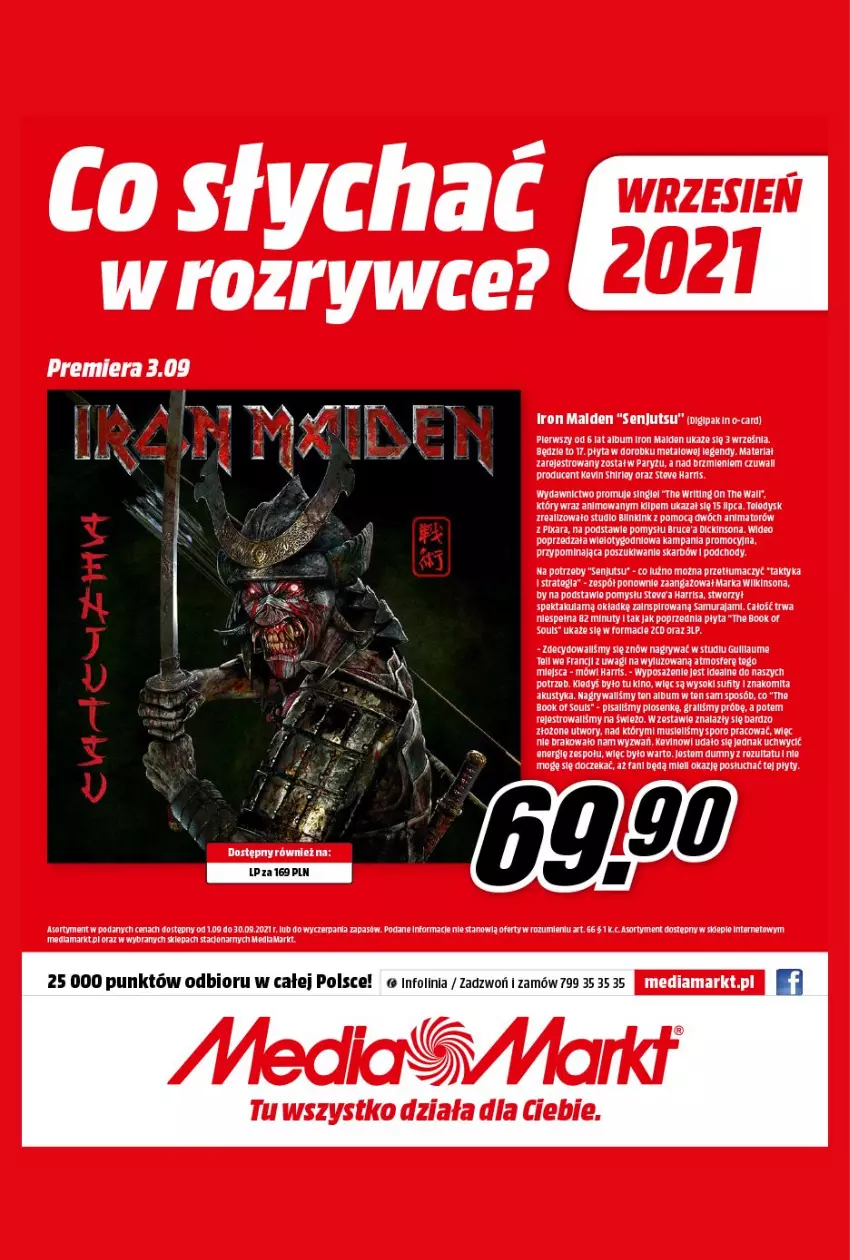 Gazetka promocyjna Media Markt - Gazetka Media Markt - ważna 08.09 do 30.09.2021 - strona 24 - produkty: Album, Fa, Gry, LG, Lody, Mus, Nuty, O nas, Płyta, Por, Ryż, Wagi