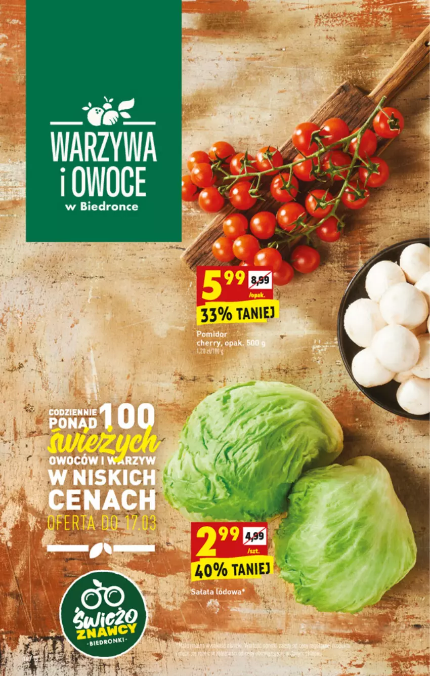 Gazetka promocyjna Biedronka - W tym tygodniu PN - ważna 15.03 do 20.03.2021 - strona 14 - produkty: Owoce