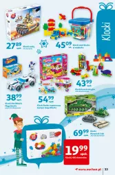 Gazetka promocyjna Auchan - Jesienne hiperokazje Hipermarkety - Gazetka - ważna od 10.11 do 10.11.2021 - strona 33 - produkty: Pojazd, Barbie, Klocki, Hot Wheels, LG