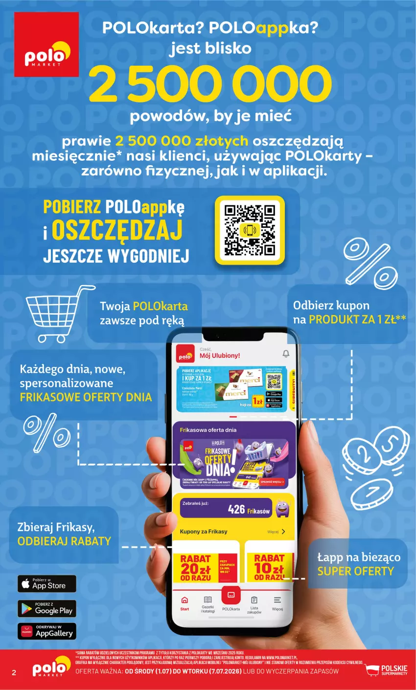 Gazetka promocyjna PoloMarket - Kupuj taniej z Polokartą - ważna 01.07 do 07.07.2026 - strona 2 - produkty: Gra, Grafika, Mobil
