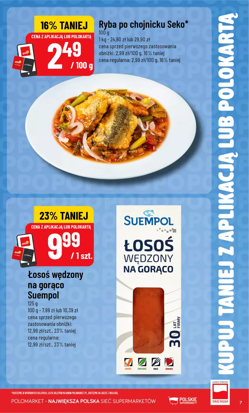 Gazetka promocyjna PoloMarket - Kupuj taniej z Polokartą - ważna 01.07 do 07.07.2026 - strona 7 - produkty: Laur, Ryba, SEKO, Sos, Suempol, Tera, Zdrowie