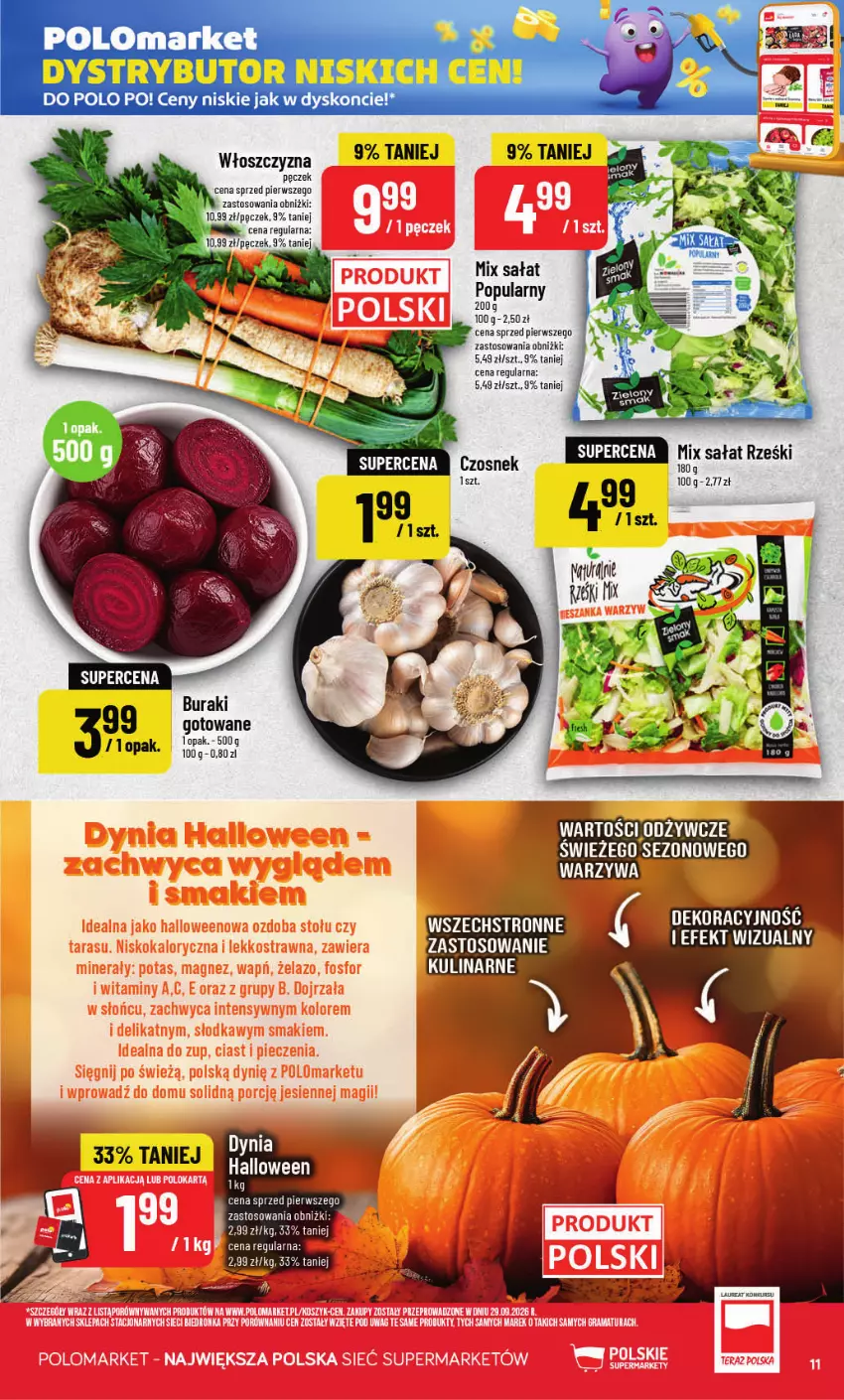 Gazetka promocyjna PoloMarket - Gazetka POLOmarket - ważna 28.10 do 03.11.2026 - strona 11 - produkty: Buraki, Laur, Sałat
