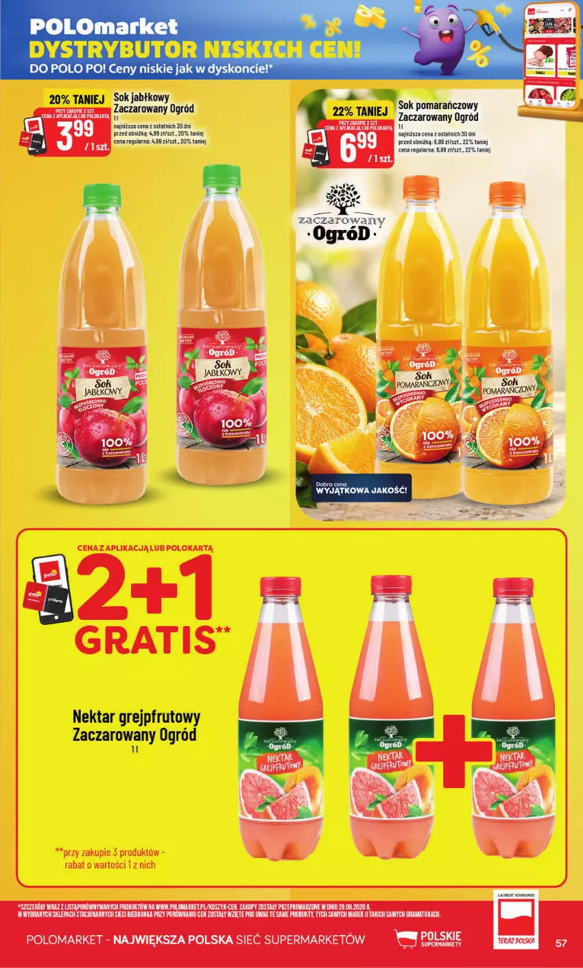 Gazetka promocyjna PoloMarket - Gazetka POLOmarket - ważna 28.10 do 03.11.2026 - strona 57 - produkty: Gra, Grejpfrut, Kret, Nektar, Ogród, Por, Rama