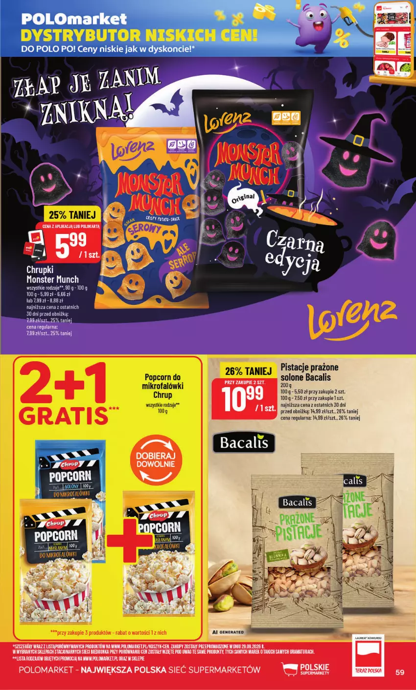 Gazetka promocyjna PoloMarket - Gazetka POLOmarket - ważna 28.10 do 03.11.2026 - strona 59 - produkty: Gra, Kosz, Pistacje, Por, Rama