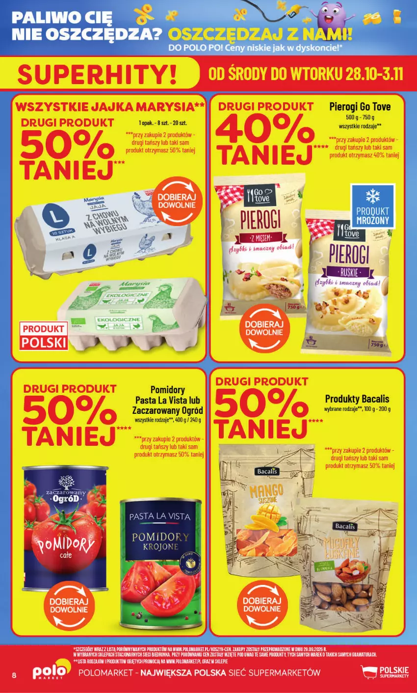 Gazetka promocyjna PoloMarket - Gazetka POLOmarket - ważna 28.10 do 03.11.2026 - strona 8 - produkty: Ogród, Pierogi, Pomidory
